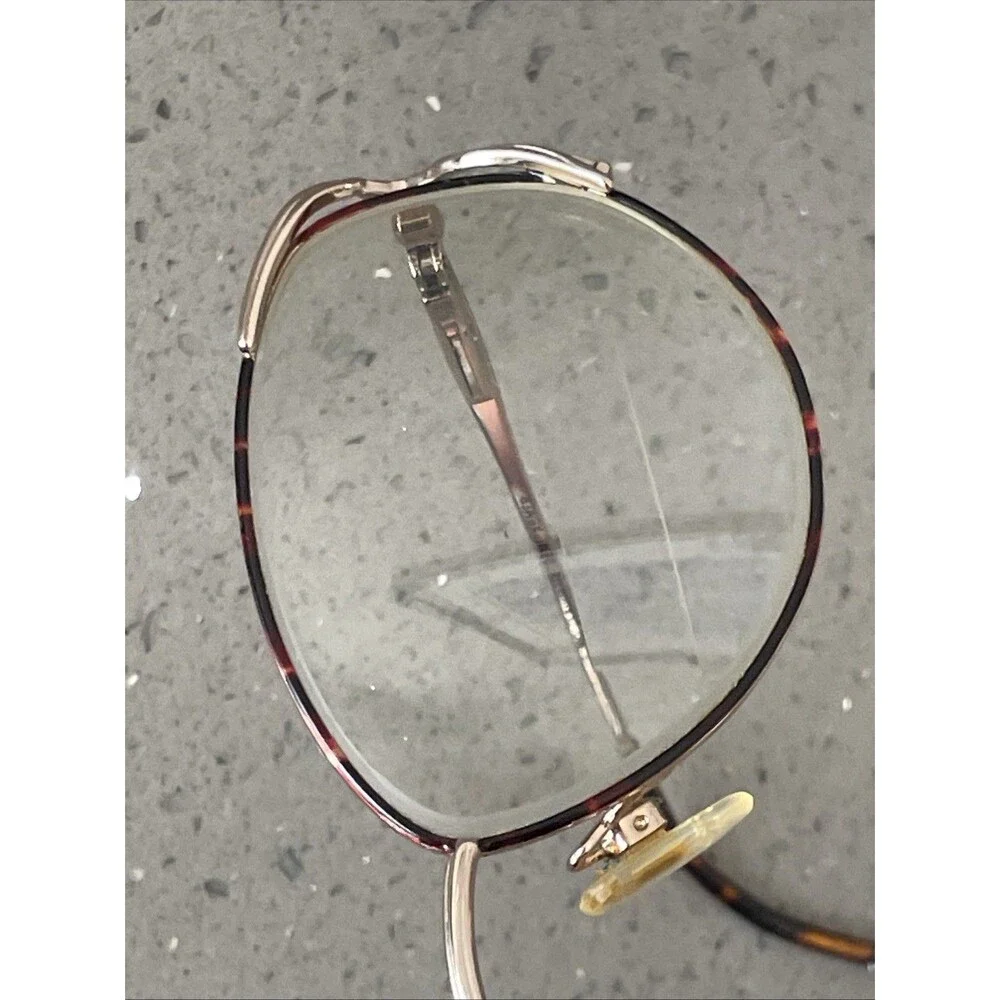 MO Claudette Demi Amber Eyeglasses Frames ONLY 54-18-135 Optical tortoise